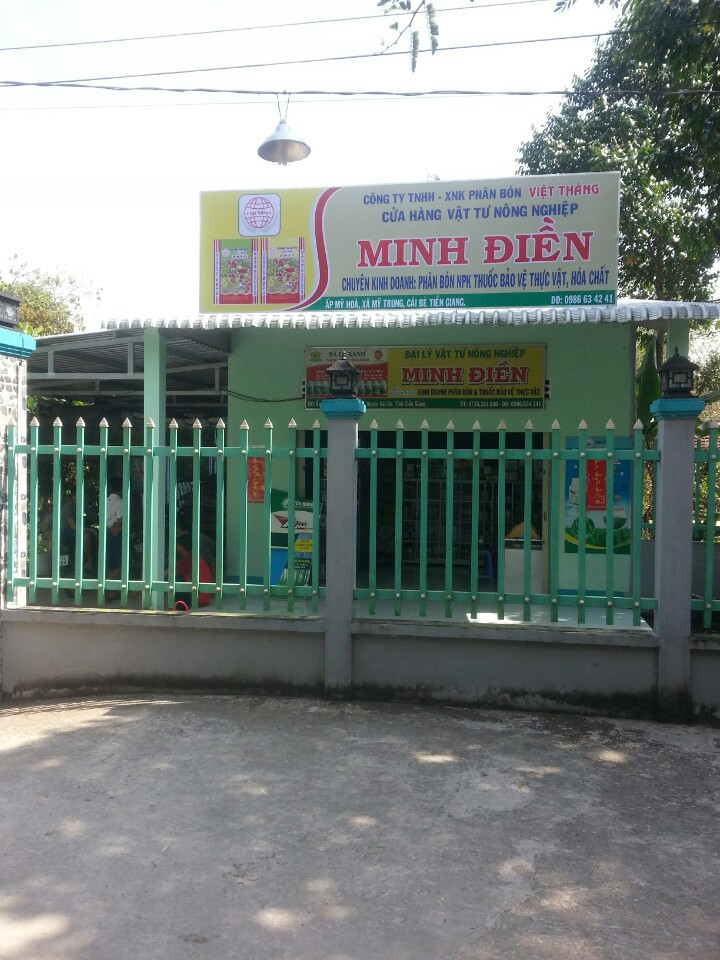 Biển hiệu công ty phân bón